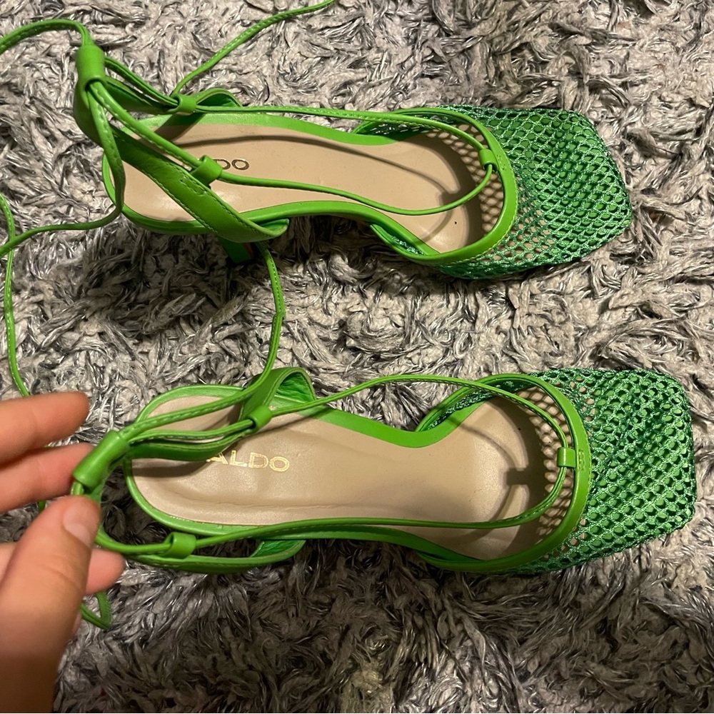 Aldo Green Heels